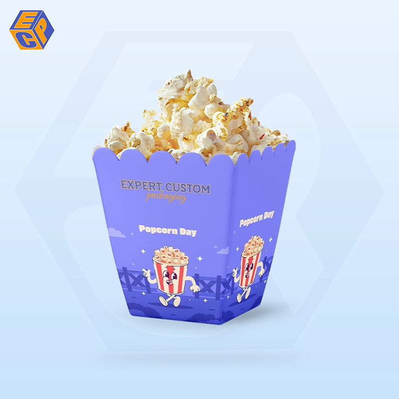 Custom Printed Popcorn Boxes